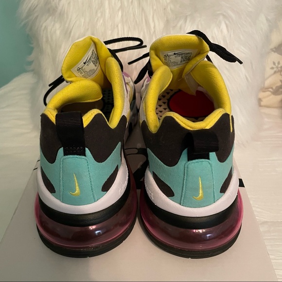 Nike Air Max 270 React (Geometric Abstract) Men’s 9.5, fits women’s 11 - Picture 7 of 7